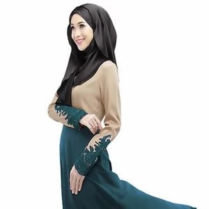 Modern Green Nice Dress